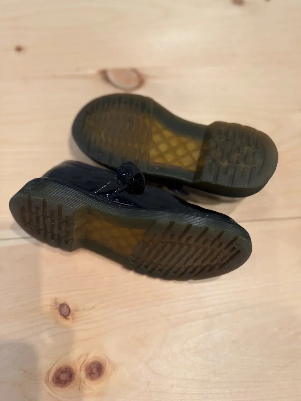 Dr. Martens Maccy Black Patent Mary Janes Size 13
